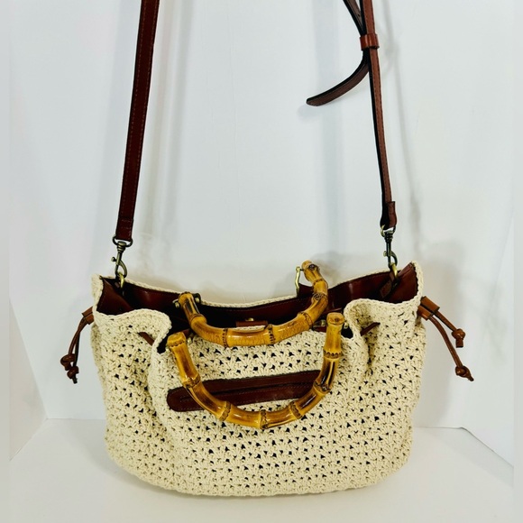 Patricia Nash Cantinella Crochet Women's Cream Bag - Picture 5 of 5